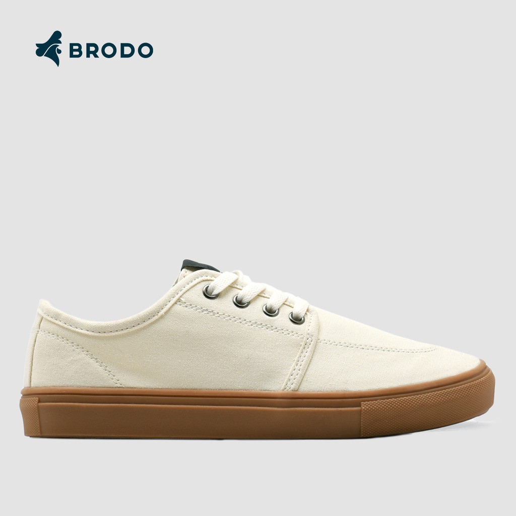 BRODO - Sneakers Vantage Derby Natural White GS