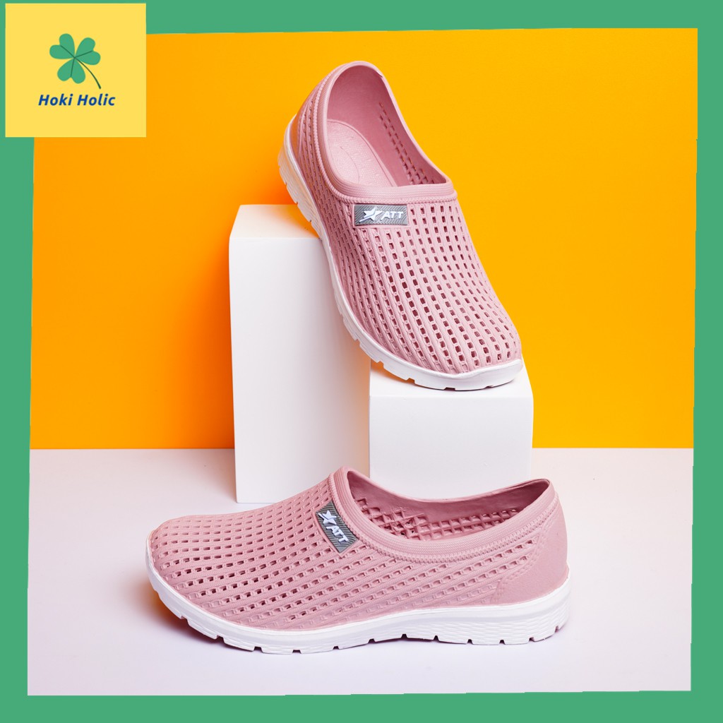 Pro Att PSW 159 Sepatu Slip On Wanita Karet Ringan - Anti Slip &amp; Anti Air - Sepatu Karet Wanita