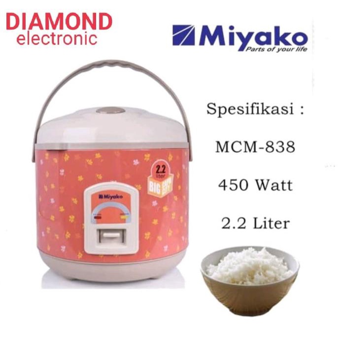 /////] MIYAKO magic com 2,2 liter MCM-838