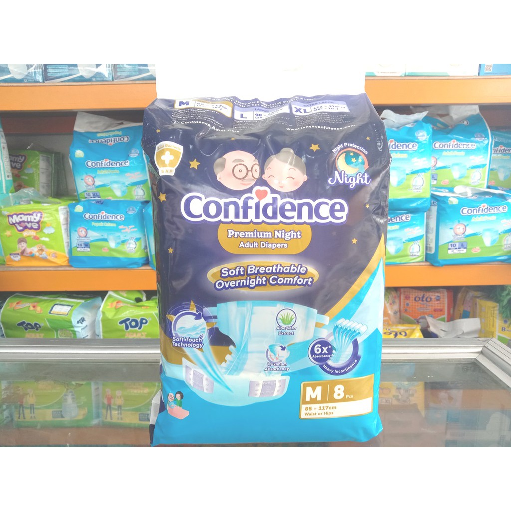 CONFIDENCE POPOK DEWASA PEREKAT