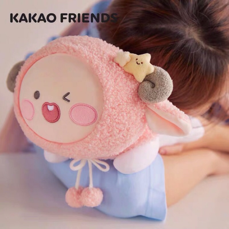 Kakao friends Apeach Cute fart Plushies Boneka Apeach Kakao friends ORIGINAL  27cm Boneka Kakaofrien