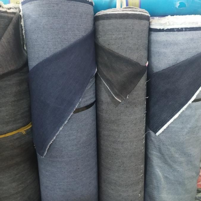 Kain jeans levis meteran. bahan jaket celana jeans