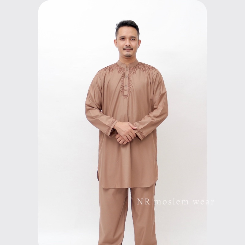 BAJU KOKO DEWASA SETELAN PAKISTAN BAHAN TOYOBO kode PDK