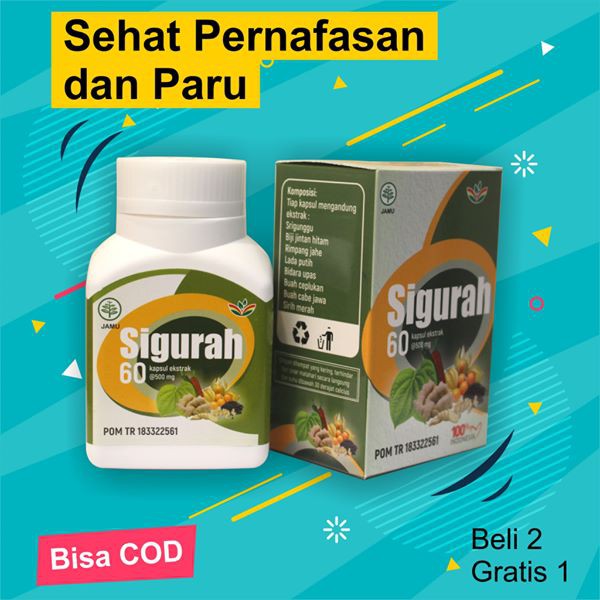 

Kapsul Herbal Si Gurah 100 Original Plus