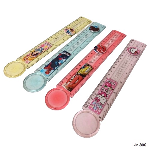 

Penggaris plastik 20 cm KM-806 karakter hello kitty spiderman cars princess