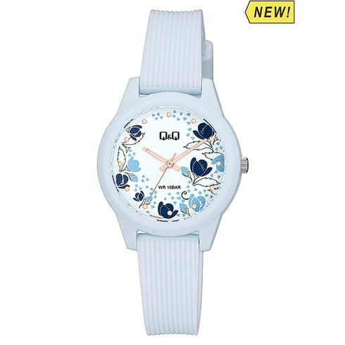 Jam Tangan Q&amp;Q Original QQ V01A Wanita Analog Watches qq ori Anti Air Terbaru