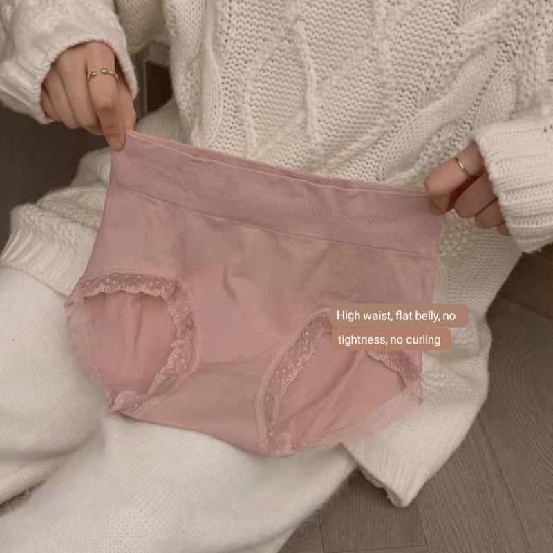 Celana Dalam Wanita Cewek Original Impor Mid Waist Terlaris Kd 02