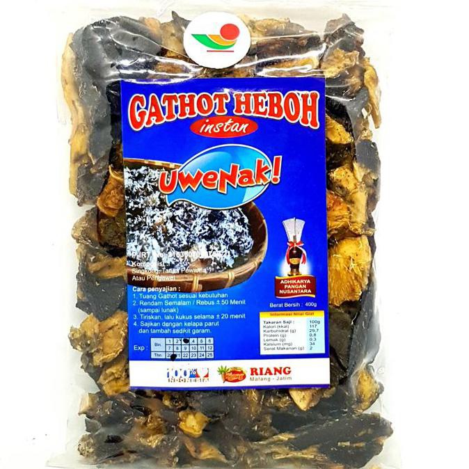 

Best Produk] Riang Gathot Heboh Instan 400Gr | Kue Tradisional Kering Jadul Khas