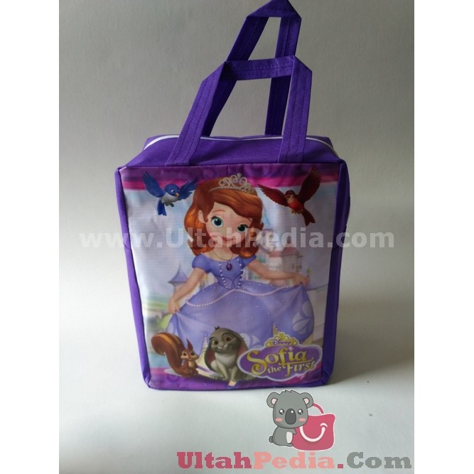 

Tas Ultah Anak | Souvenir Ulang Tahun| Goodiebag Resleting Sofia