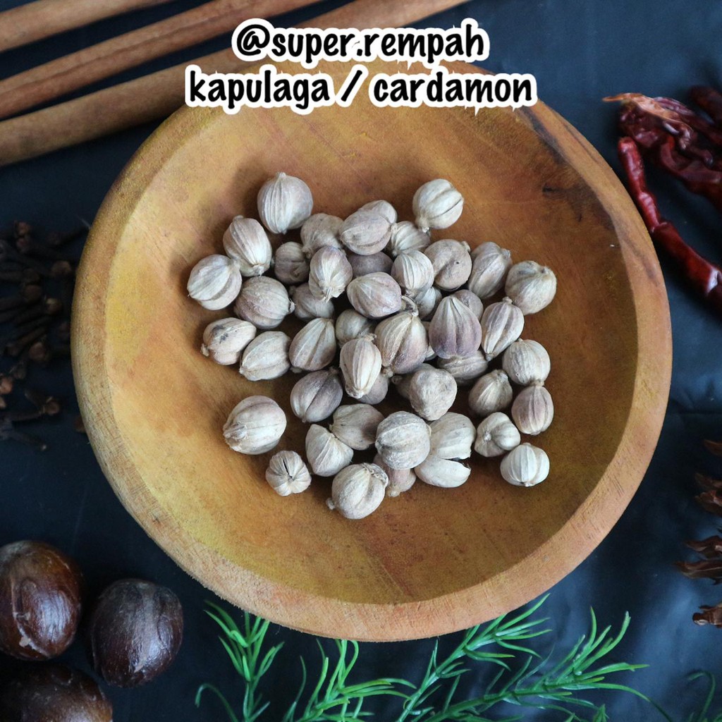 

Kapulaga, Kapol, Gardamunggu Kualitas Super, berat 100 gram