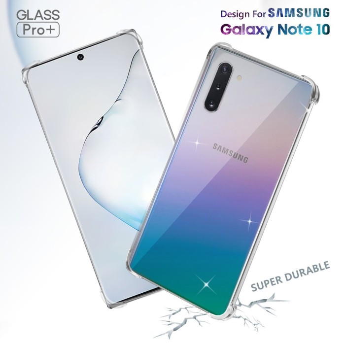 Soft Case Silikon Samsung Galaxy Note 10 Note 10 Plus Note 10 Lite Bening Transparant Airbag Anti Crack TEbal