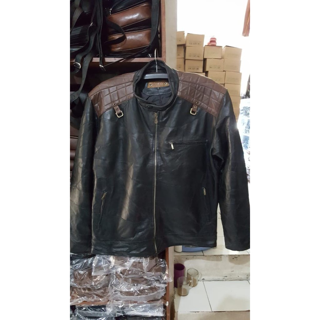 JAKET KULIT ASLI | JAKET KULIT PRIA | JAKET KULIT KAMBING |JAKET KULIT GARUT|JAKET KULIT HITAM MUR
