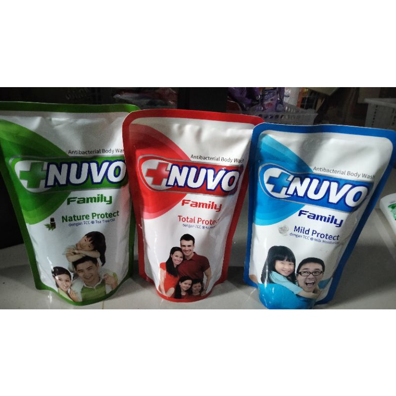 sabun cair Nuvo refil450ml