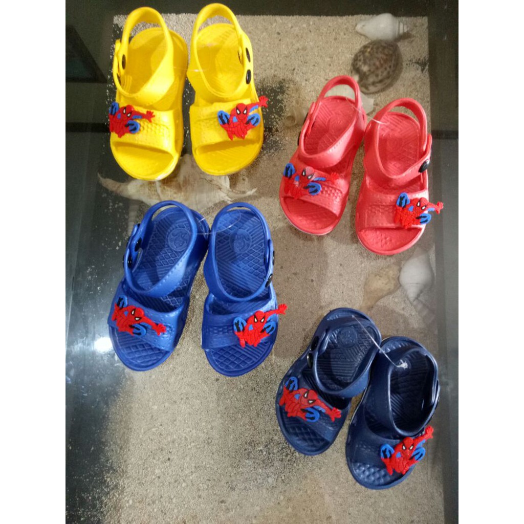 Sendal Anak Selop Yutu  Spiderman Shopee Indonesia