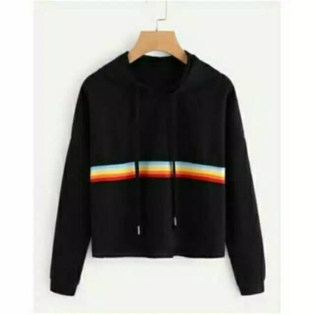 JNY.Co Sweater Hoodie PELANGI/RAINBOW