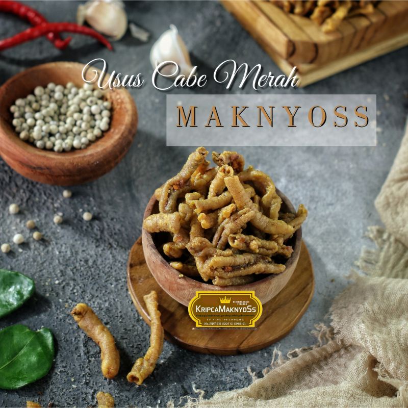 

MaknyoSs Kripik Usus 500gram