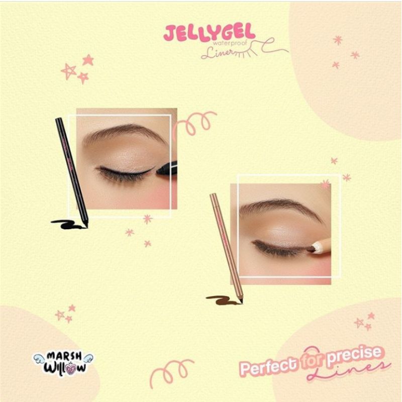 Marshwillow Jelli Gel Eyeliner water proof, by Natasha Wilona