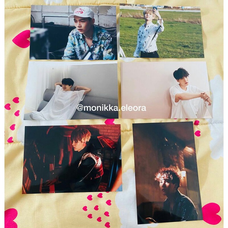 PHOTO LIVE ONEUL BTS YOONGI SUGA GOOD CONDI PHOTOCARD BTS READY INA