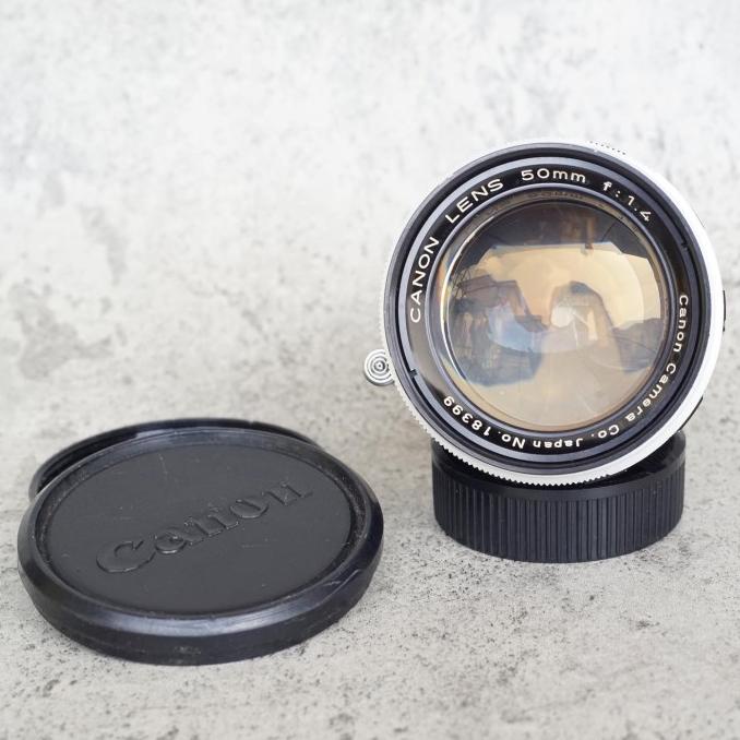 Canon Ltm 50mm F1.4 Ltm Lensa Analog Not Contax Leica Voigltander