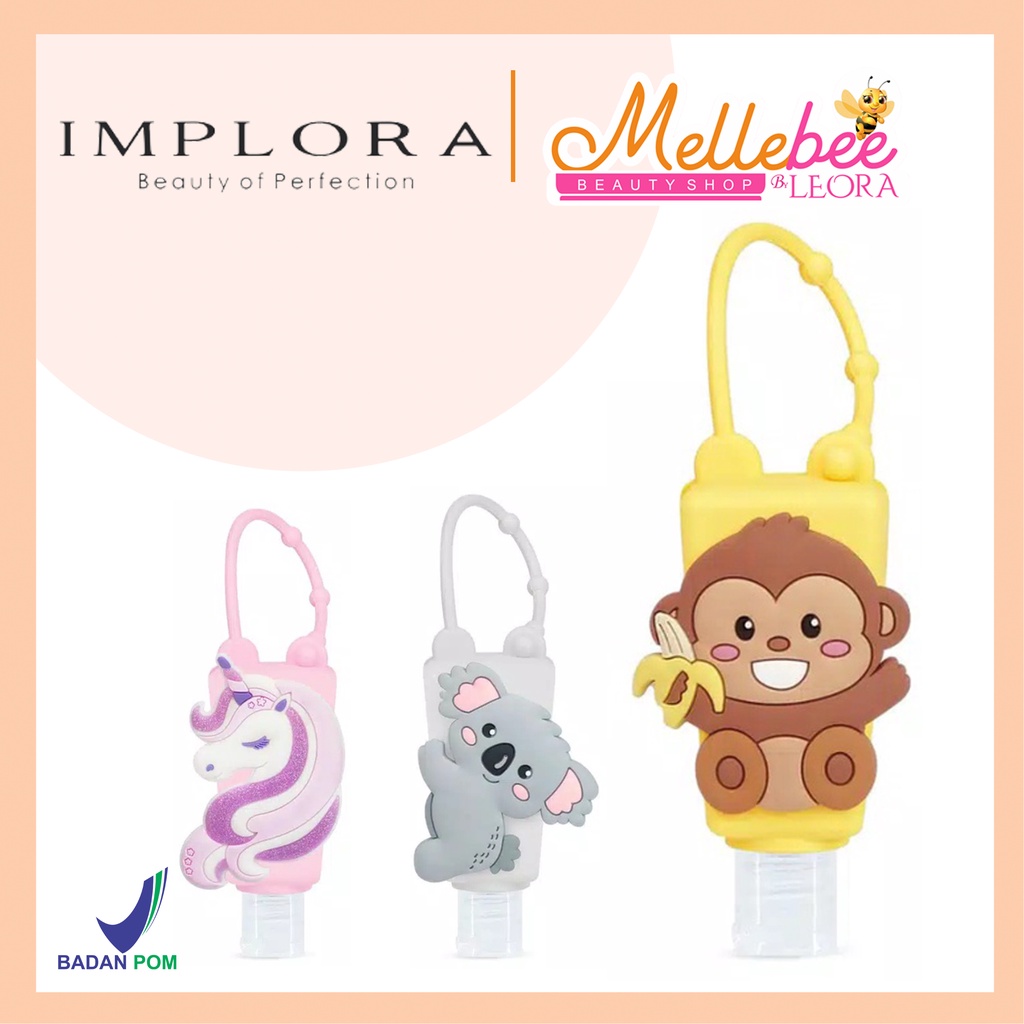 Original Implora Hand Sanitizer Gel Karakter implora iCare Hand Sanitizer Karakter Exp Baru