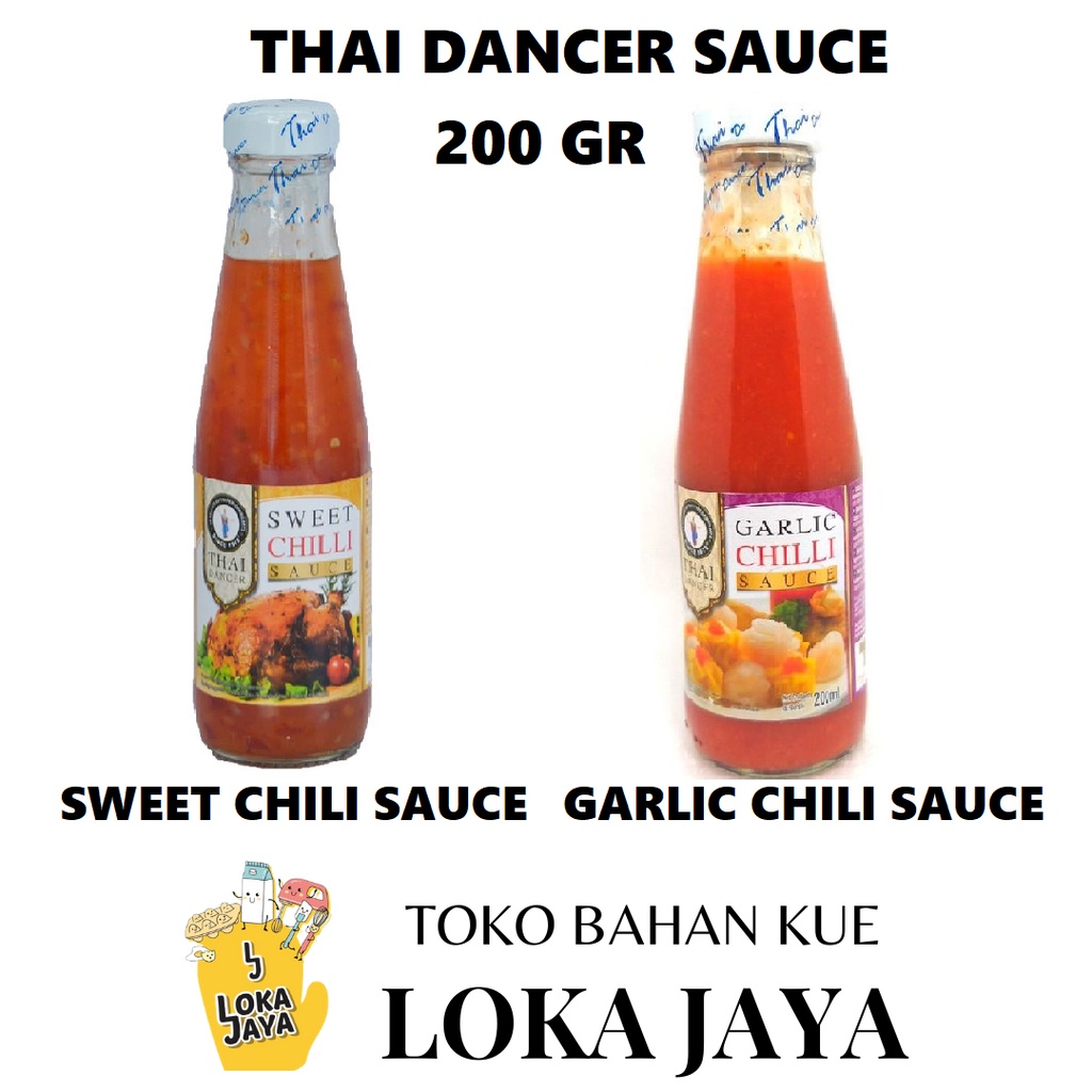 

THAI DANCER SAUCE 200 GR | SWEET & GARLIC CHILI SAUCE