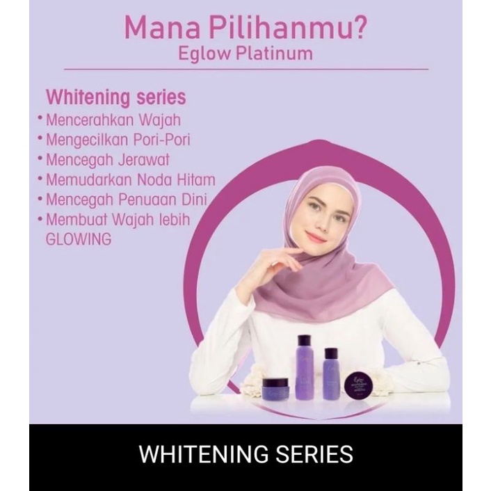 EGLOW SKINCARE/PEMUTIH WAJAH BPOM