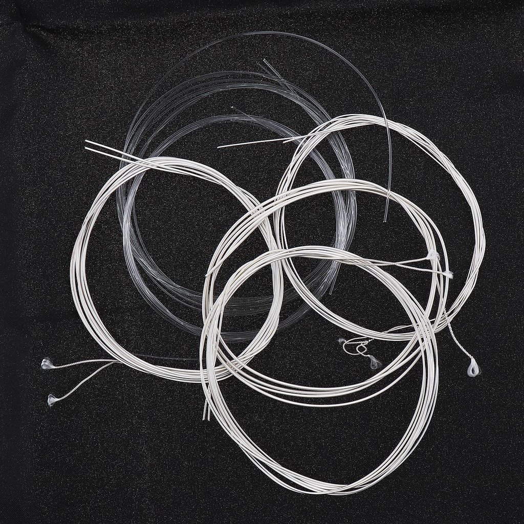 6pcs Oud String 022-041 Inch Bahan Nilon Lapis Silver Tembaga Alloy Dengan Tone