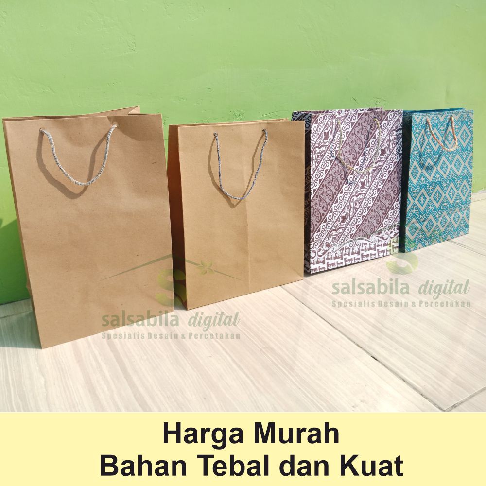 

(Min 12pcs/1lusin) paper bag kado custom polos coklat lebaran paperbag/paperbagpolos/paperbag nikah