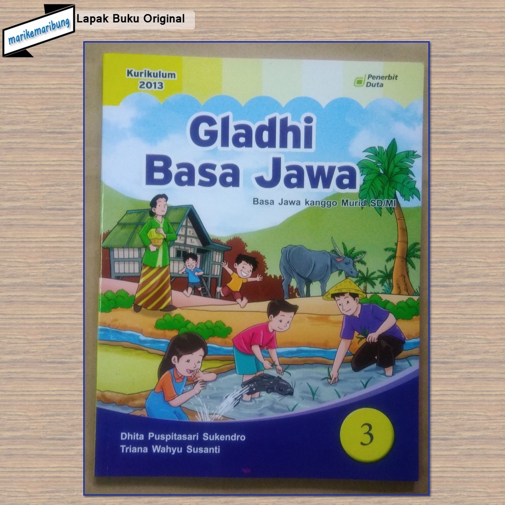 Buku Bahasa Jawa (Timuran) SD Kelas 3