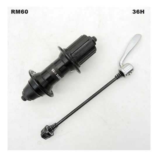 FREEHUB SHIMANO RM60 36 H HOLE RM 60 PARALAX Quick Release Alloy Belakang Free hub Sepeda 8 9