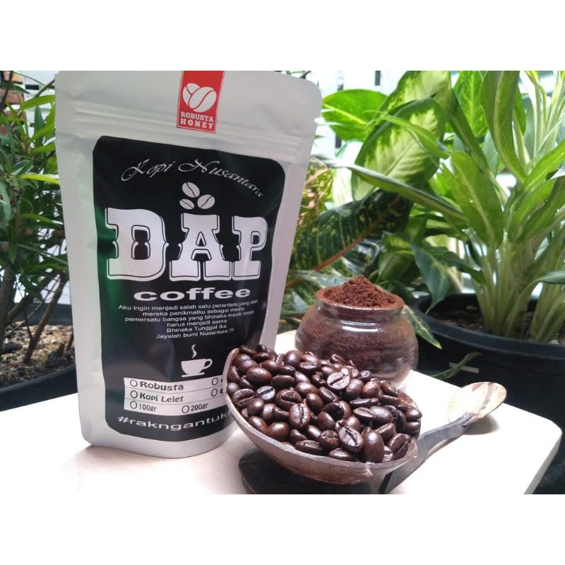 

Kopi Bubuk Robusta Honey Kopi Nusantara 100% Kopi Murni 200 gr