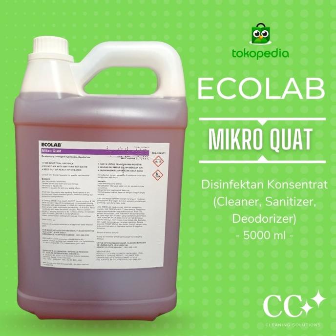 """] ecolab mikro quat sanitizer