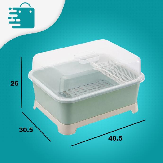 KODE Q631 Rak Piring Plastik Tertutup Rak Piring Dapur KODE Q631 Rak Piring Plastik Tertutup Rak Piring Dapur