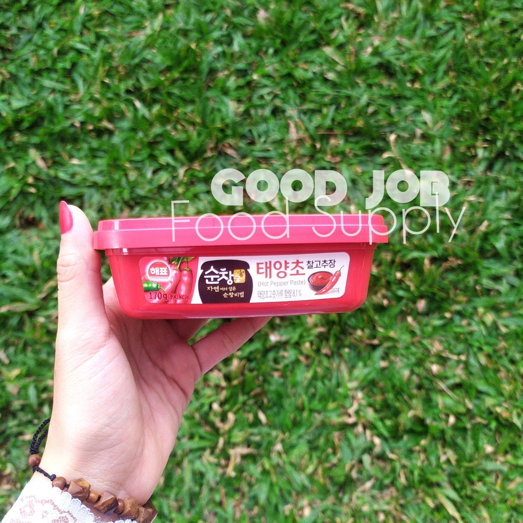 

SAJO Korea Hot Pepper Paste 170 g | Sajo Gochujang | Sambal Pasta Korea