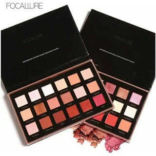 Image of thu nhỏ Focallure Metallic Day To Night 18-Color Eyeshadow Palette #0