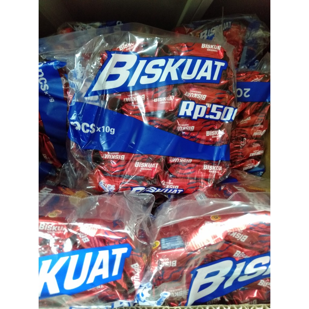 

Biskuat Biscuit Energi Isi 20 Pcs Berat 200 gr