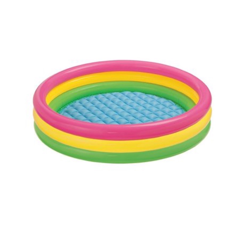 KOLAM INTEX RAINBOW #57412NP (1.14m x 25cm)