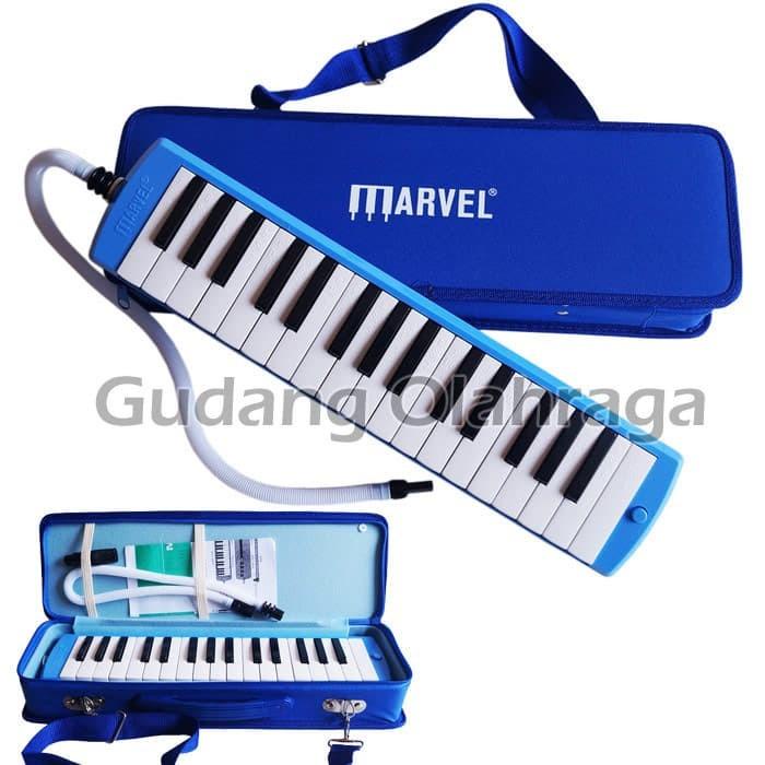 Pianika Pianika Marvel Hard Cover Biru / Pianika Bagus / Pianika Murah