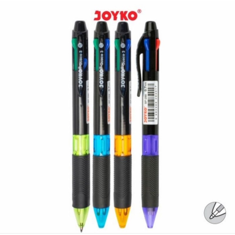 

Joyko Pulpen BP-288 Quaco 3 - Pulpen 4 Warna
