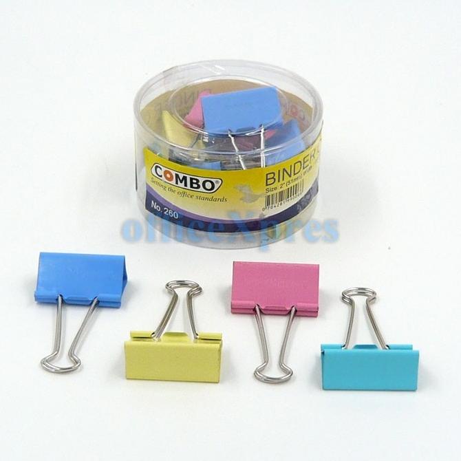 

Binder Clip Warna Warni / Klip Kertas / Penjepit Kertas / Binder Besar