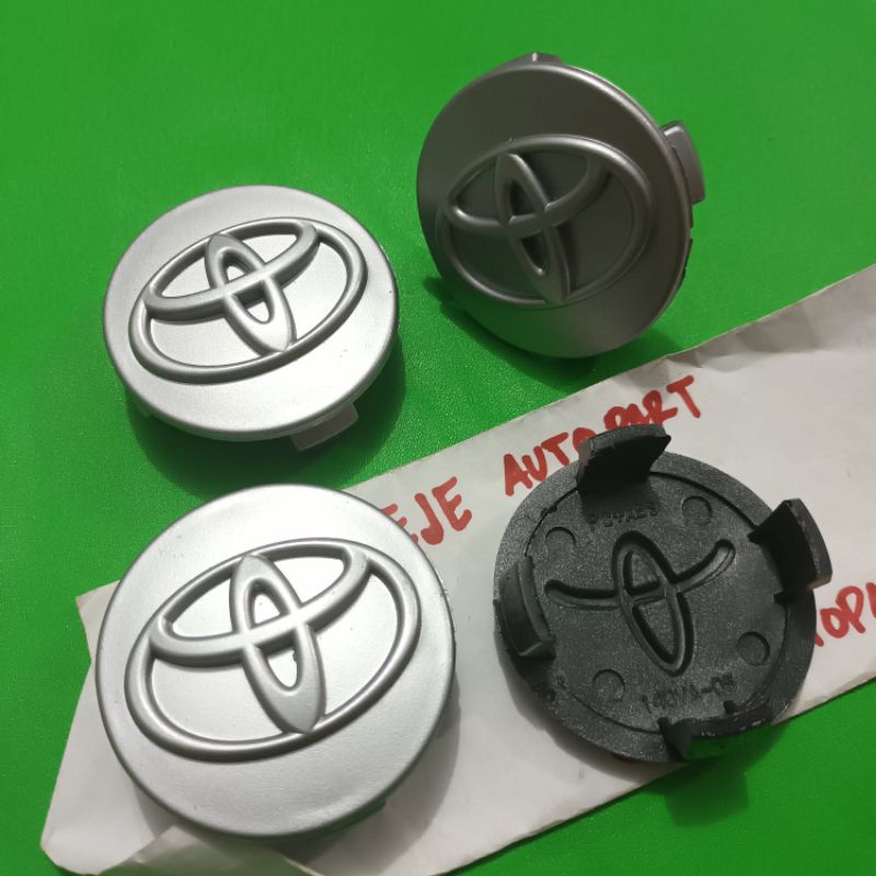 dop roda tutup tengah velg toyota kijang  innova inova 6.2cm silver