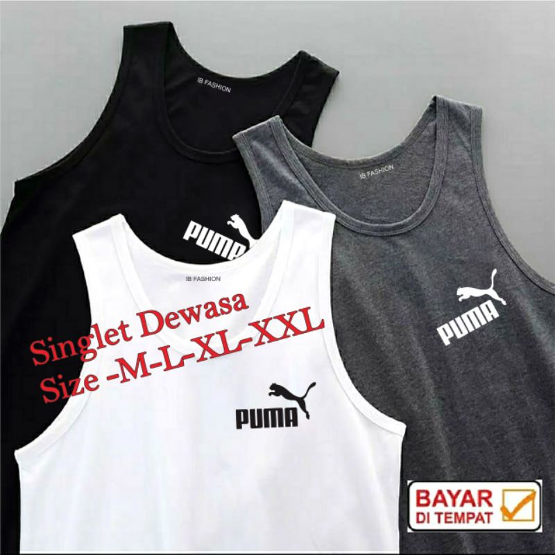 ((IB))KAOS SINGLET DEWASA/RUMA DIGITAL SABLON