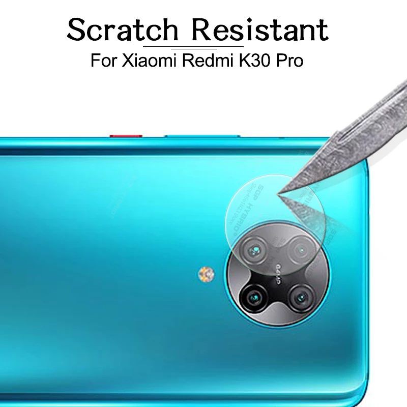 Tempered Glass Camera Xiaomi Poco F2 TG Anti Gores Kaca Kamera Belakang Pelindung Lensa Premium