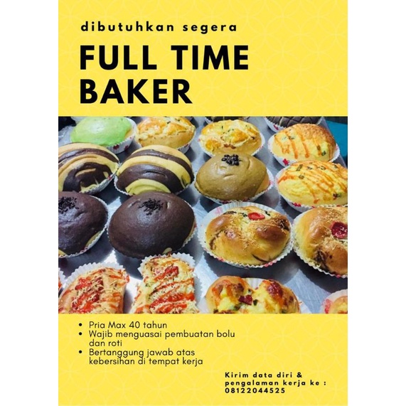 

Lowongan Kerja BAKER