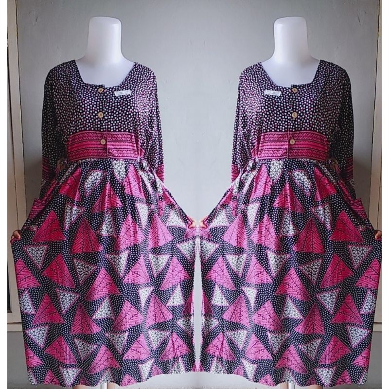 daster longdres hap busui jumbo lengan panjang 7/8