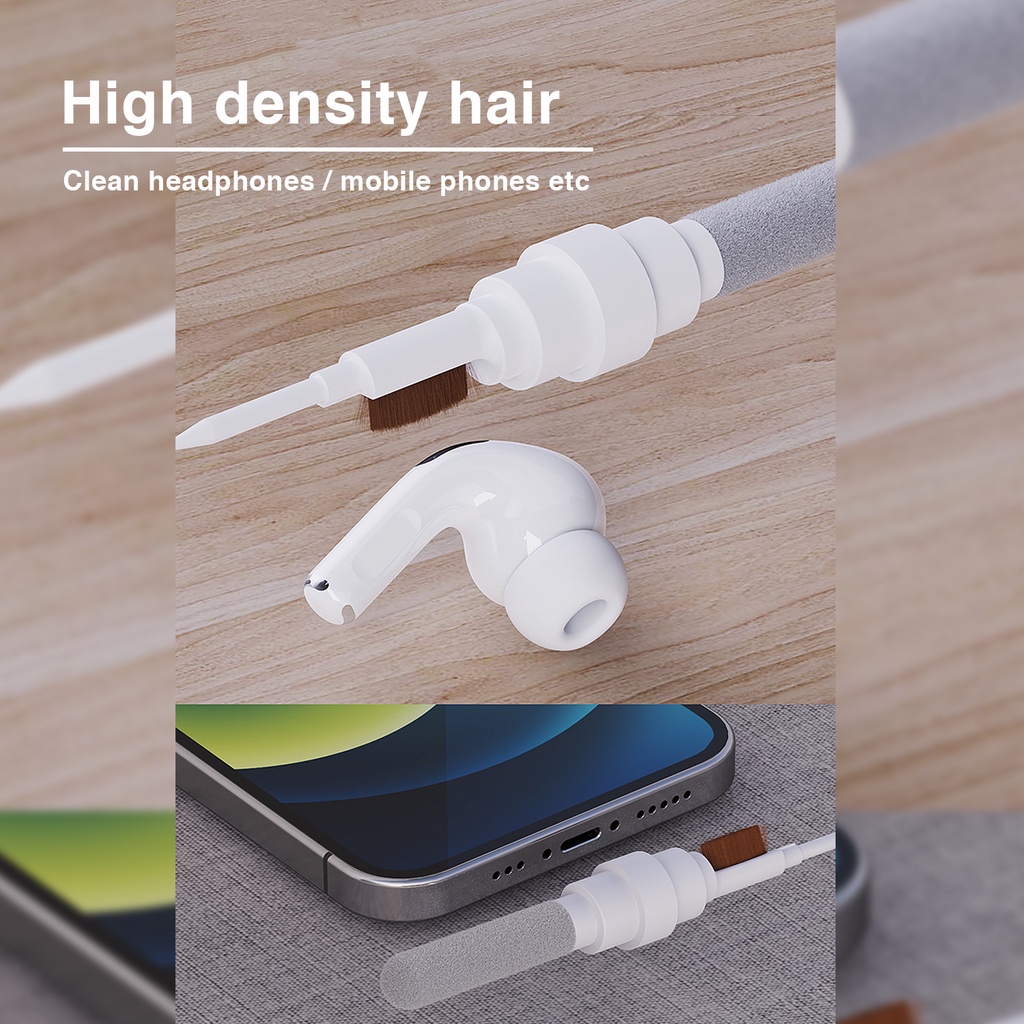 Thinkplus Lenovo Pen Pembersih Cleaning Brush Earphone HP TWS Airpods Lensa/Pen pembersih multifungsi