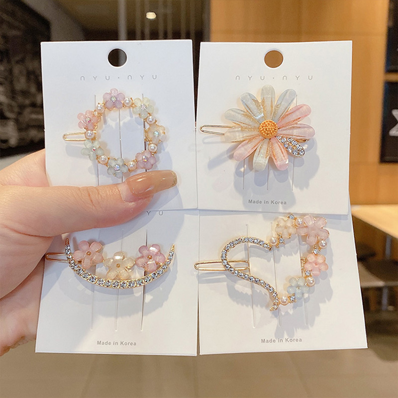 Korean Temperament Side Clip New Simple Bangs Hairpin