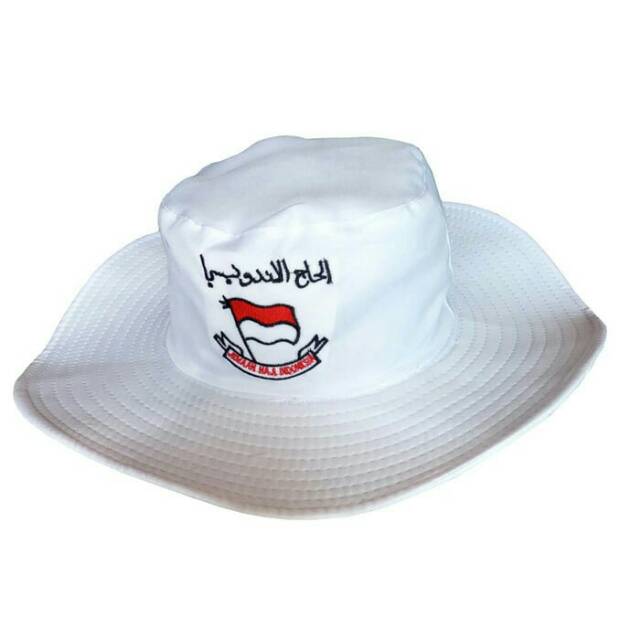 Perlengkapan haji dan umroh /topi bundar haji dan umroh