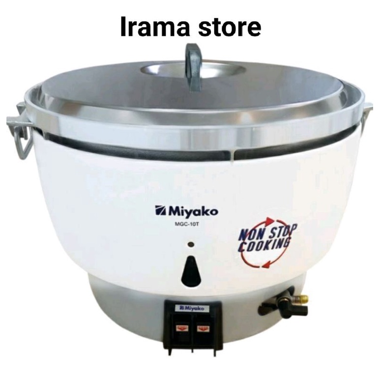 Penanak Nasi Gas Rice Cooker Miyako MGC 10T  10 Liter Murah Garansi