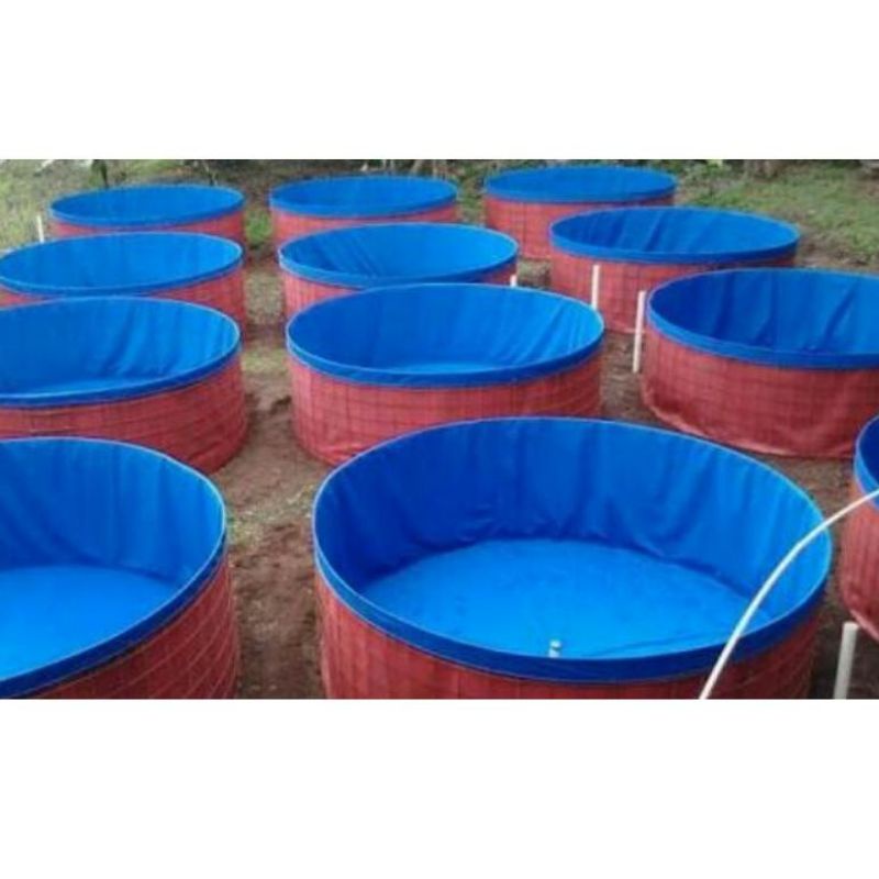 TERPAL KOLAM IKAN BULAT  A12 DIAMETER 2 TINGGI 50CM